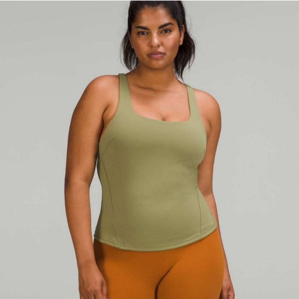 Lululemon InStill Tank Top-Bronze Green